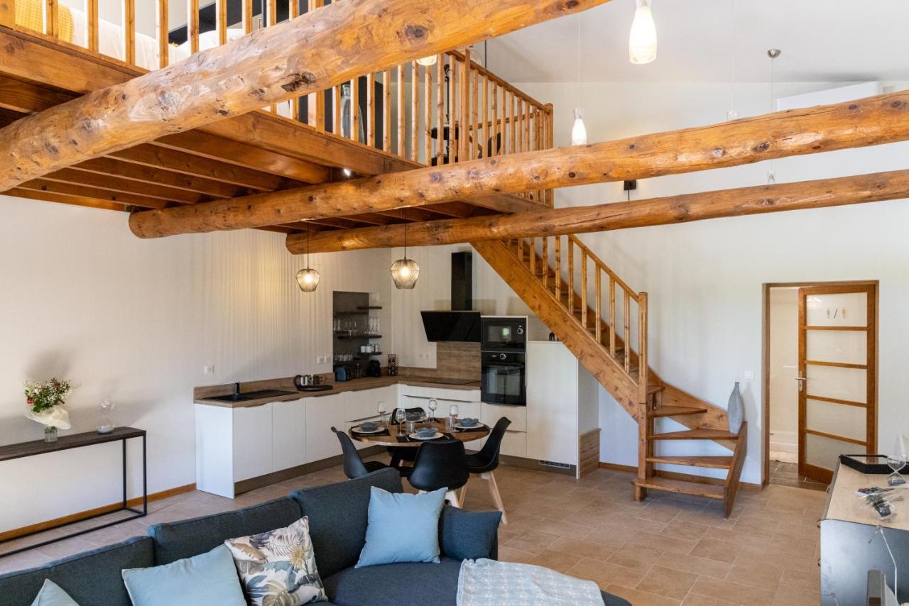 Loft Tout Equipe Au Coeur D'Un Domaine Viticole Campsas Exterior foto